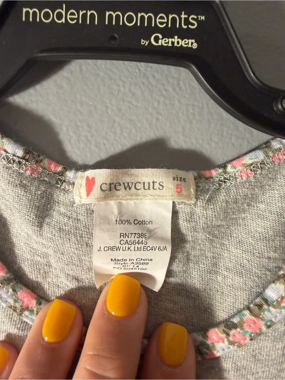 Crewcuts light gray